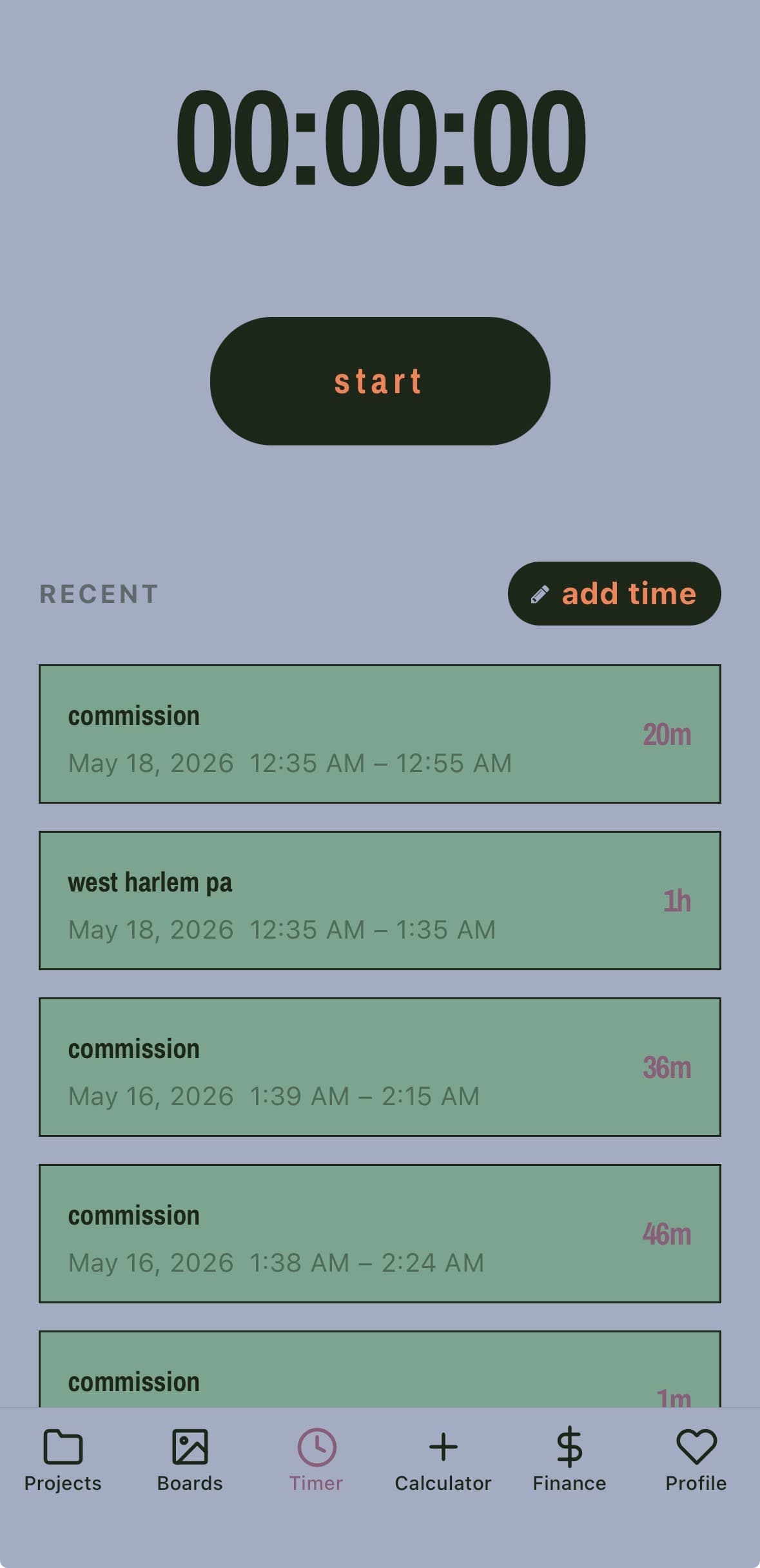 Time Tracker